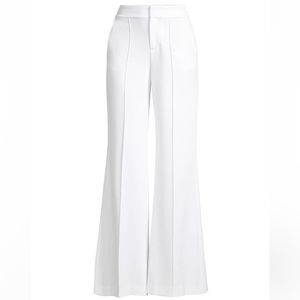 Alice + Olivia Revolve Dylan High-Waist Wide-Leg Pants 4